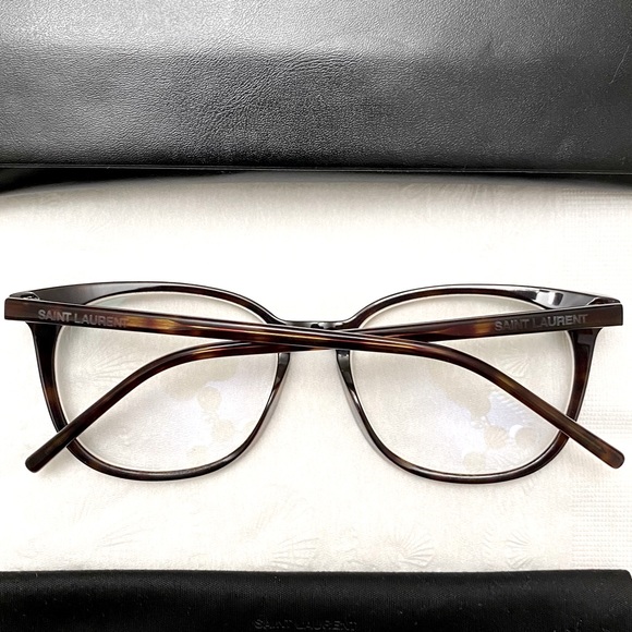 SAINT LAURENT Glasses with leather case 😎 - Picture 4 of 11